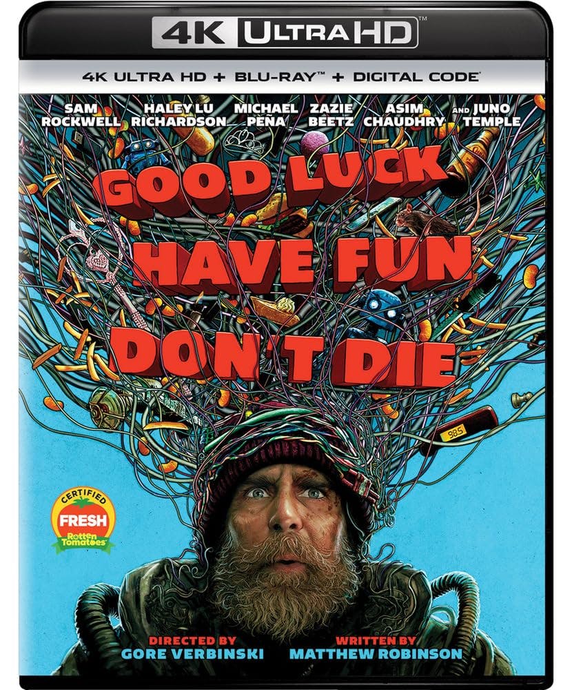 Good Luck, Have Fun, Don't Die (4K UHD) w/SLIP