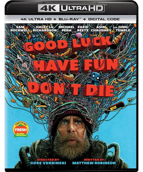 Good Luck, Have Fun, Don't Die (4K UHD) w/SLIP