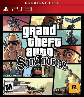Grand Theft Auto San Andreas [Greatest Hits] Playstation 3 NEW - Video Games - Playstation 3