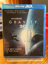 Gravity (3D Blu-Ray + Blu-Ray + DVD Combo) USED