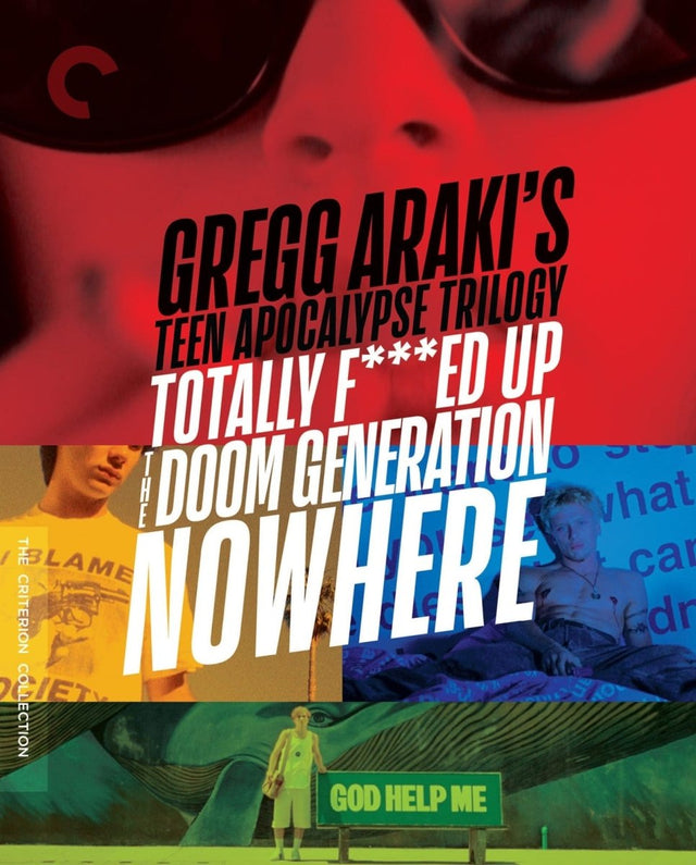 Gregg Araki’s Teen Apocalypse Trilogy (Blu - Ray, 1233) (Totally F***ed Up / The Doom Generation / Nowhere) - New Blu - Ray