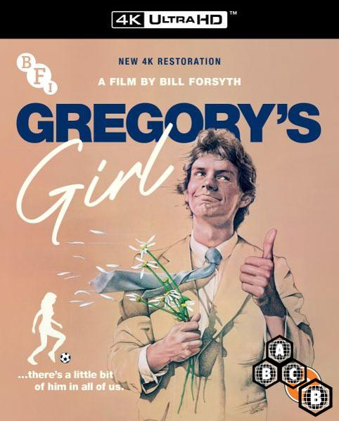 Gregory's Girl (4K UHD, Limited Edition, Region Free/B) w/SLIP
