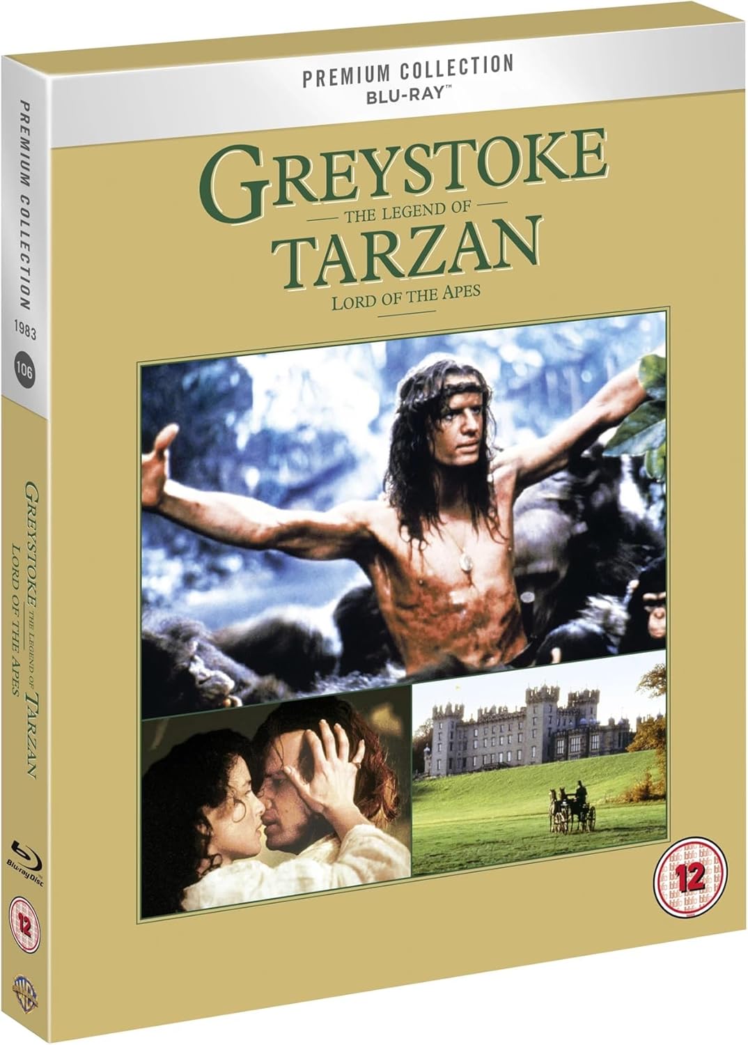 Greystoke The Legend of Tarzan Lord of the Apes (UK WB Premium Collection, Region Free) w/SLIP