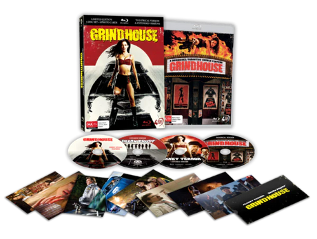 Grindhouse Double Feature: Planet Terror / Deathproof (Limited Edition w/Lenticular Hardcase, Region Free) - New Blu-Ray