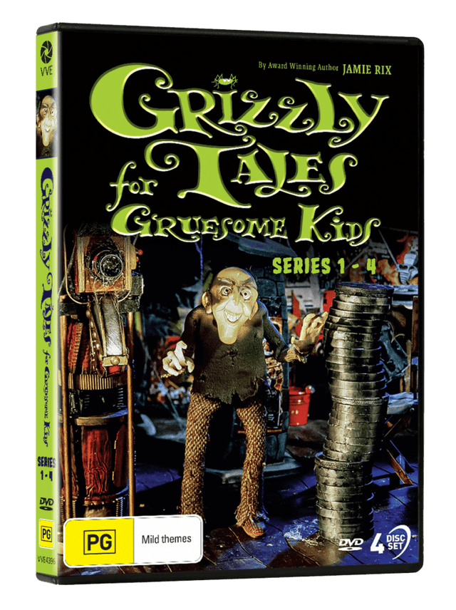 Grizzly Tales for Gruesome Kids: Series 1 - 4 (DVD, Region Free) - New DVD