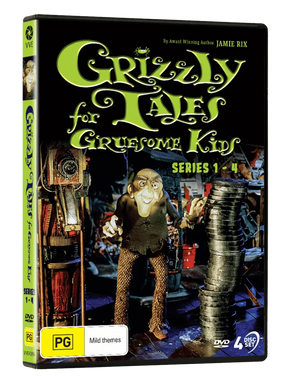 Grizzly Tales for Gruesome Kids: Series 1-4 (DVD, Region Free)