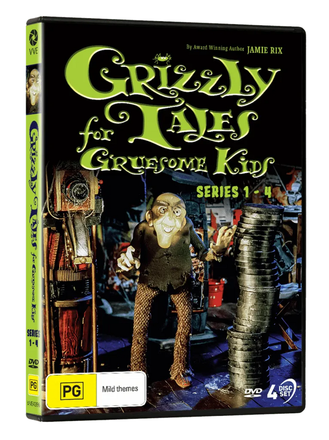 Grizzly Tales for Gruesome Kids: Series 1-4 (DVD, Region Free)