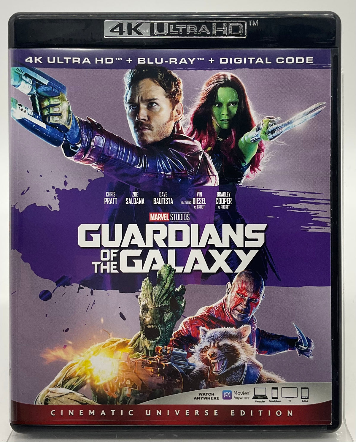 Guardians Of The Galaxy (4K UHD) w/SLIP USED