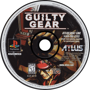 Guilty Gear Playstation 1 LOOSE - Video Games - Playstation 1