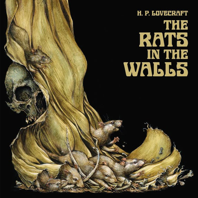 H.P. Lovecraft's The Rats in the Walls - Read by Andrew Leman, Score by Anima Morte (2x Vinyl LP)