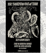 H.P. Lovecraft's The Shadow Out of Time 4xLP Set - Read by Andrew Leman, Score by Chris Bozzone - Black and White Edition (Vinyl LP)