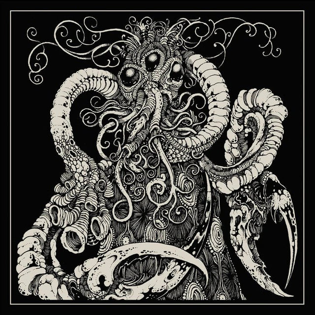 H.P. Lovecraft's The Shadow Out of Time 4xLP Set - Read by Andrew Leman, Score by Chris Bozzone - Black and White Edition (Vinyl LP)