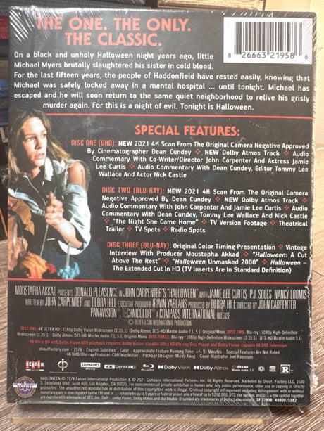 Halloween (4K UHD, Collector's Edition) w/HARDCASE