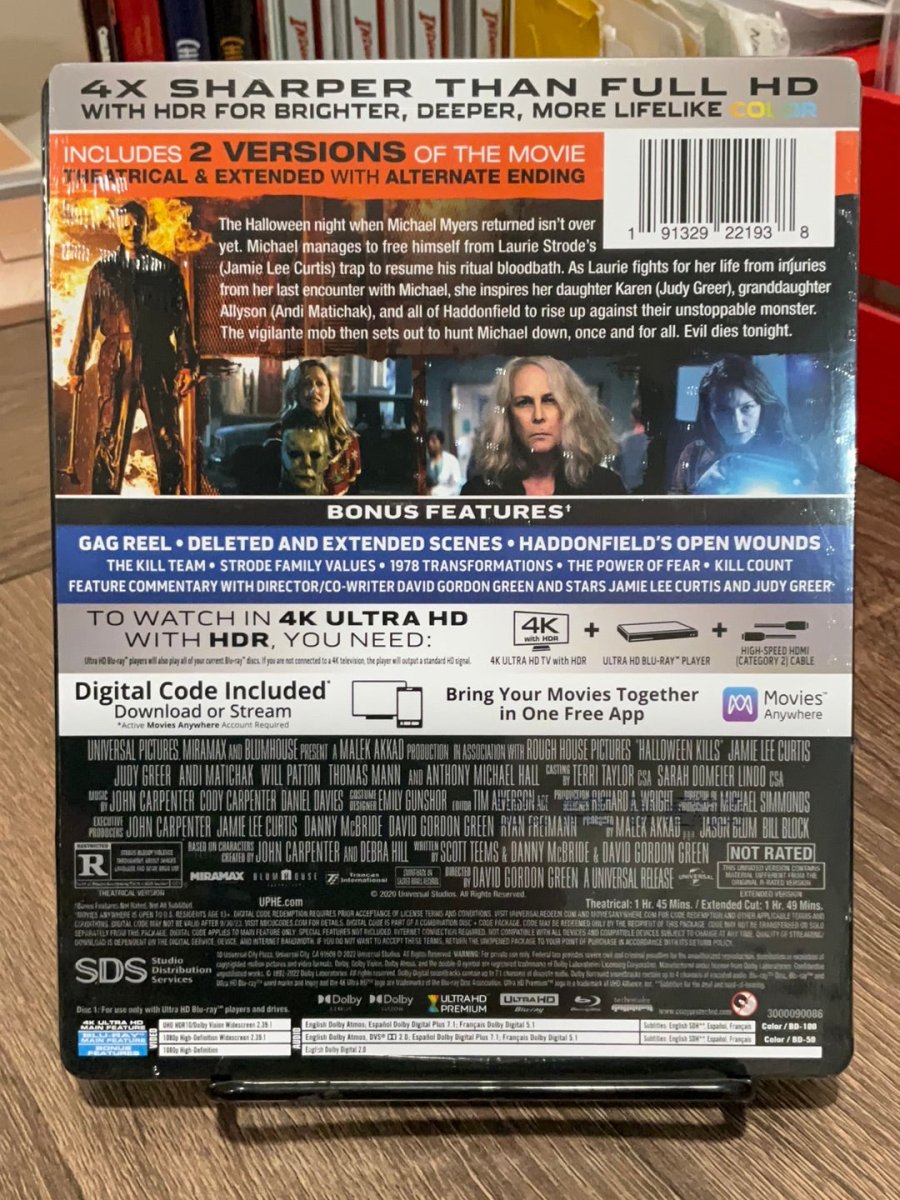 Halloween Kills 4K Ultra HD Limited Edition Steelbook *BEST BUY EXCLUSIVE*