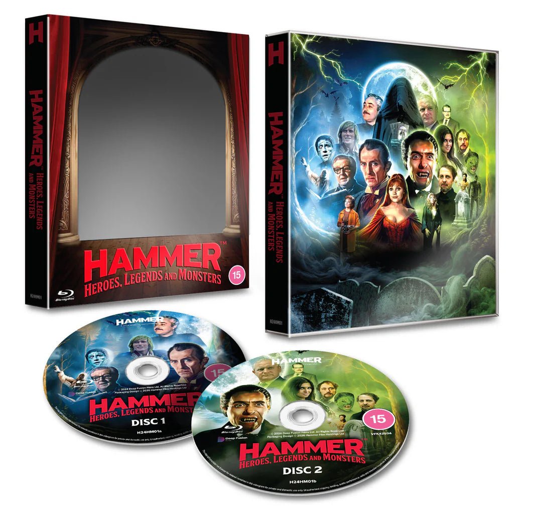 Hammer: Heroes, Legends and Monsters (Limited Edition, Region Free) w/SLIP