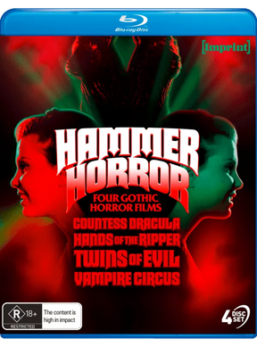 Hammer Horror: Four Gothic Horror Films (1971-1972, Standard Edition, Region Free)