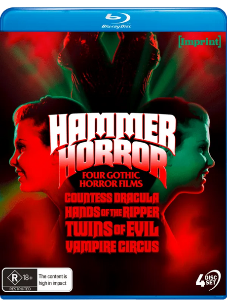 Hammer Horror: Four Gothic Horror Films (1971-1972, Standard Edition, Region Free)