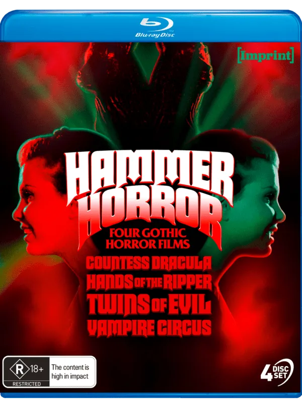 Hammer Horror: Four Gothic Horror Films (1971-1972, Standard Edition, Region Free)
