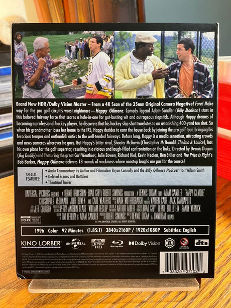 Happy Gilmore (4K UHD) w/SLIP USED