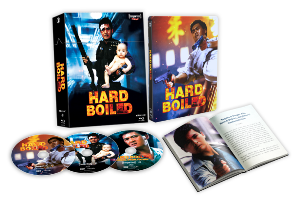 Hard Boiled (4K UHD, Imprint, Limited Edition Steelbook + Hardbox, Region Free)