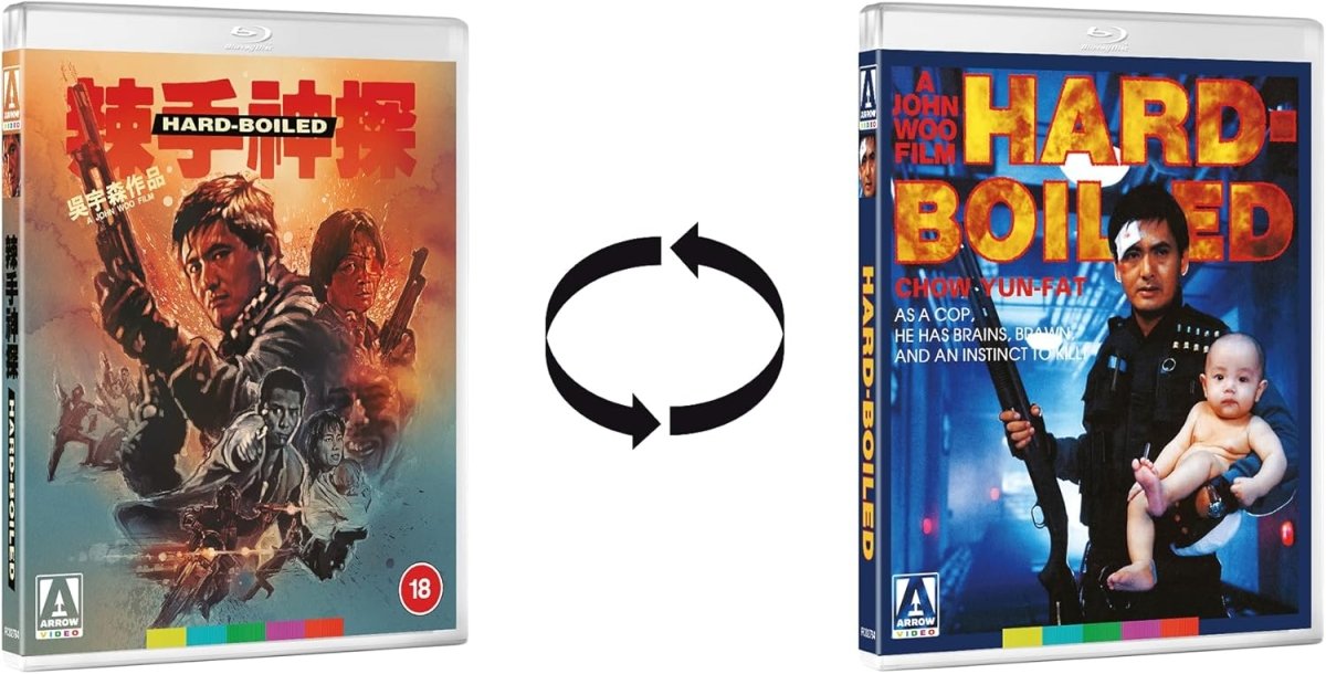 Hard Boiled (Blu-ray, Arrow UK Standard Edition, Region B)