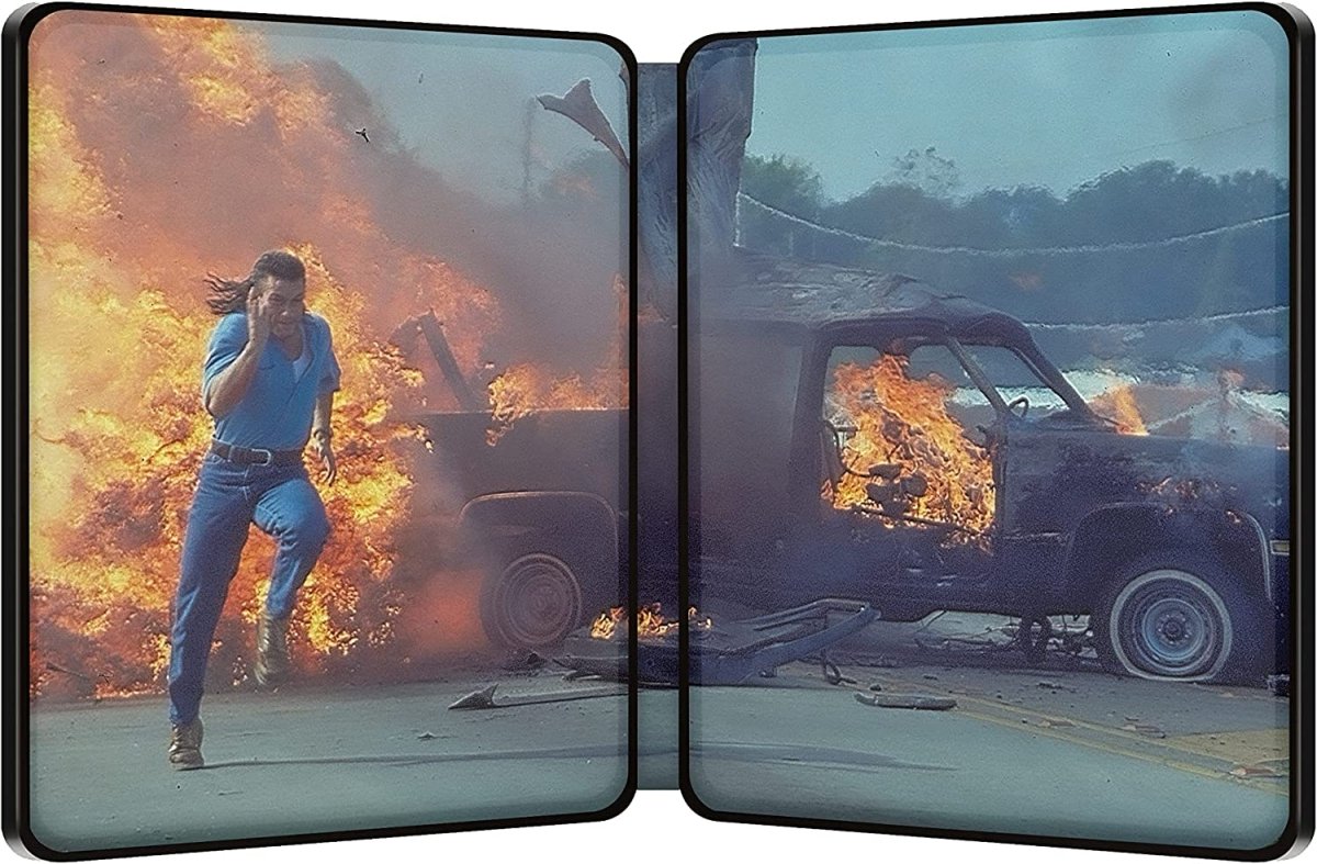 Hard Target 1 & 2 (4K UHD, UK Premium Collector's Edition, Region Free/B, Steelbook)