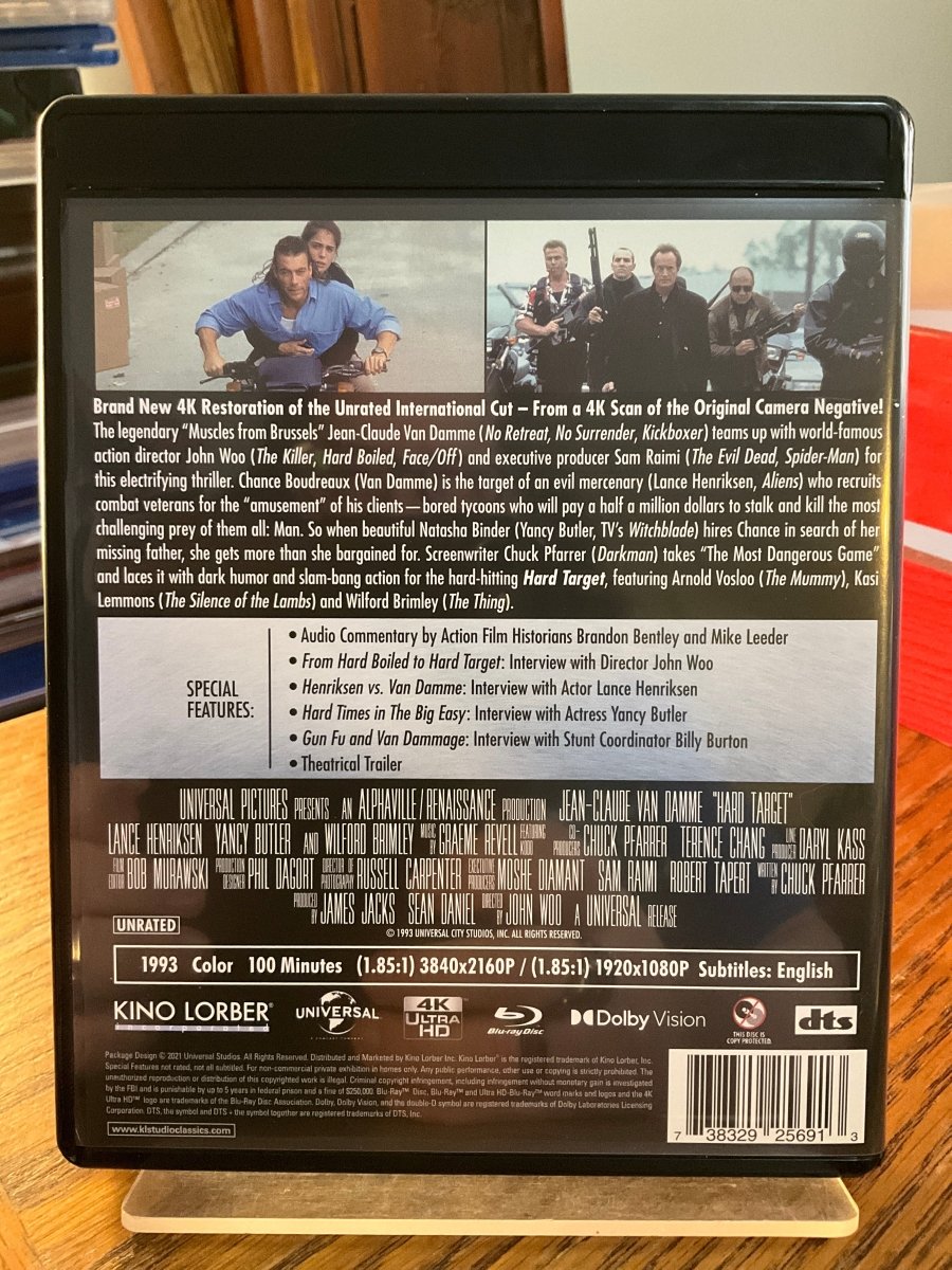 Hard Target (Special Edition) 4K UHD USED