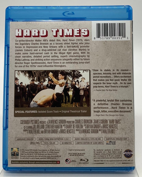 Hard Times (Twilight Time) USED - Used Blu - Ray