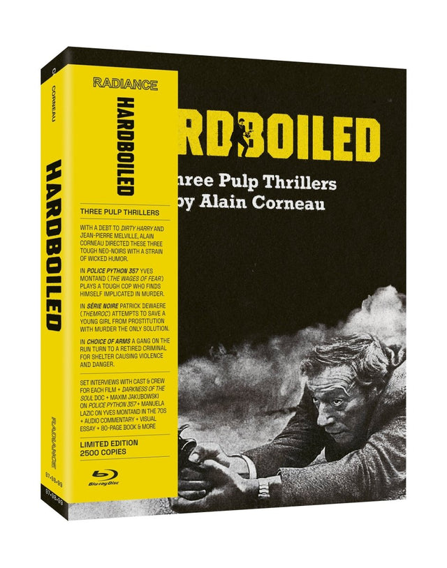 Hardboiled: Three Pulp Thrillers by Alain Corneau (US Limited Edition) - New Blu - Ray