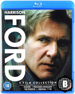Harrison Ford Collection: Frantic / Presumed Innocent / The Fugitive / Firewall / 42 (Region B)