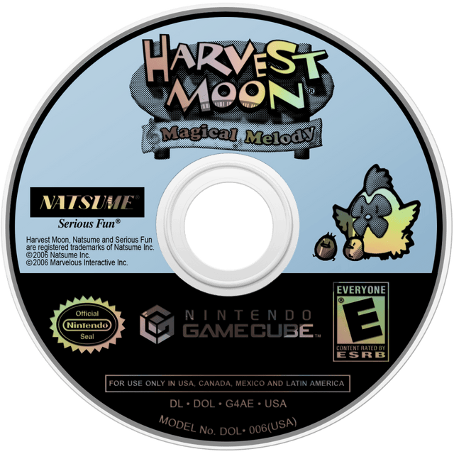 Harvest Moon Magical Melody Nintendo Gamecube LOOSE - Video Games - Nintendo Gamecube
