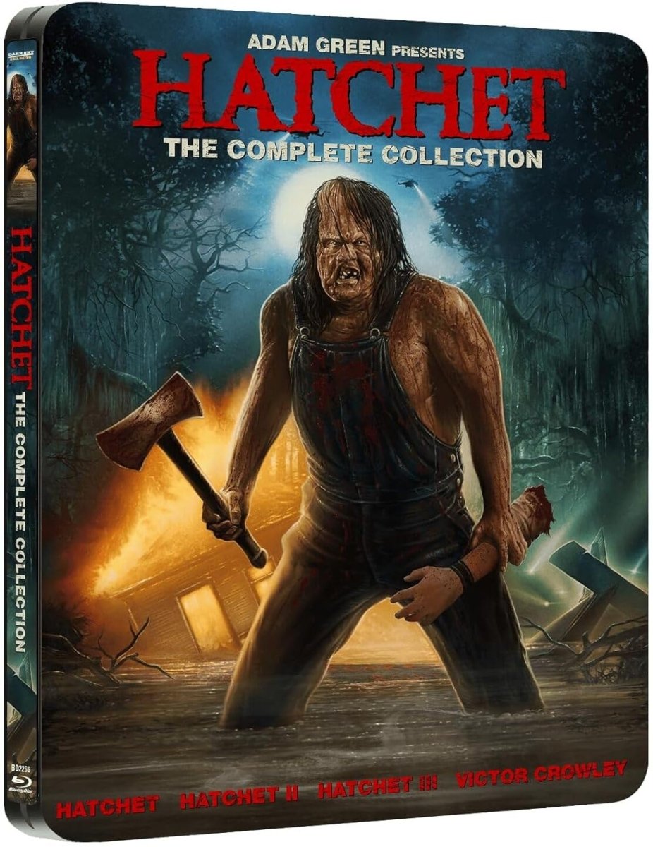 Hatchet: The Complete Collection (Limited Edition Steelbook) - New Blu - Ray