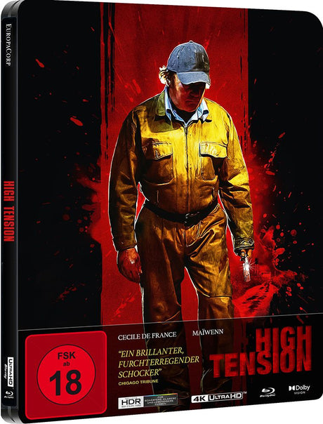 Haute Tension (High Tension) (4K UHD, Limited Edition Steelbook, Region Free/B) - New 4K UHD