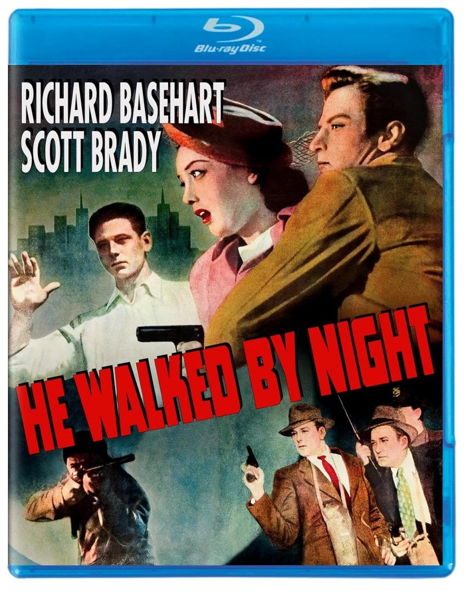 He Walked By Night w/SLIP - New Blu - Ray