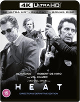 Heat (4K UHD, Region Free/B) w/SLIP - New 4K UHD