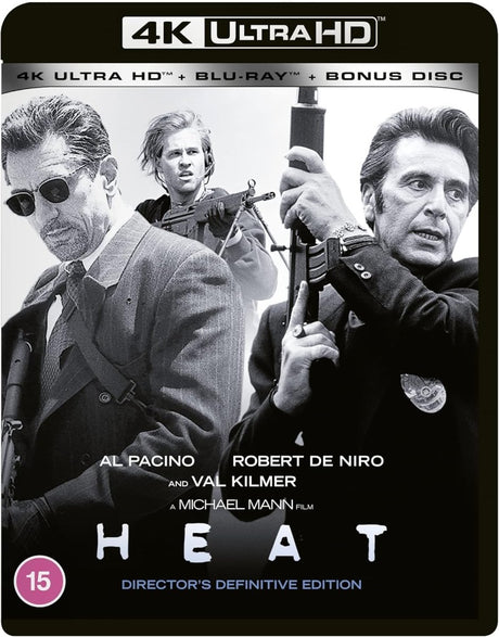 Heat (4K UHD, Region Free/B) w/SLIP - New 4K UHD