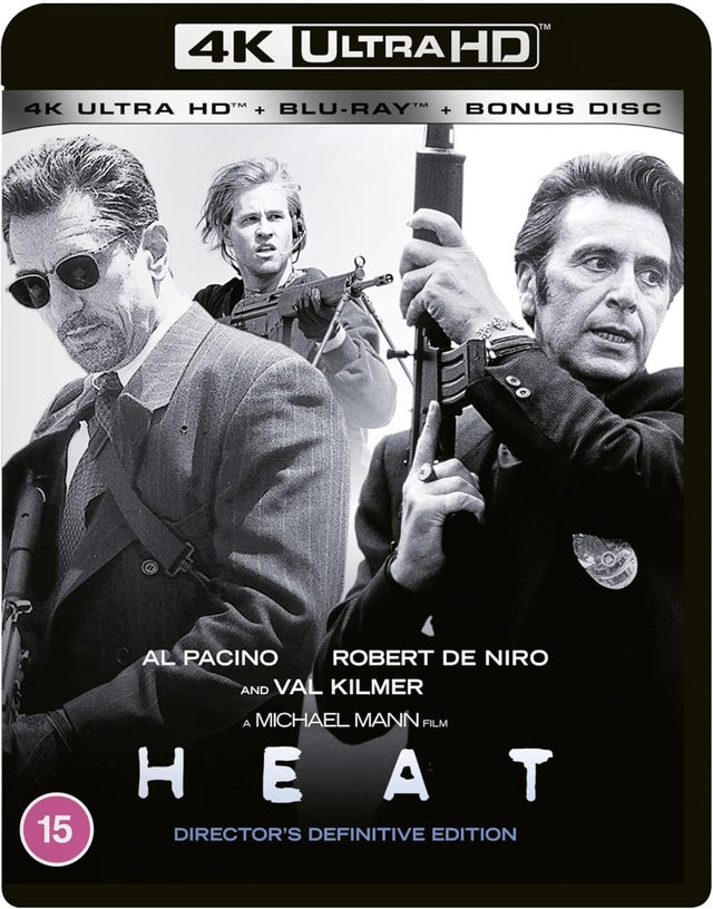 Heat (4K UHD, Region Free/B) w/SLIP - New 4K UHD