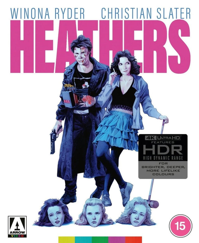 Heathers (4K UHD, Limited Edition, Region Free) w/SLIP - New 4K UHD