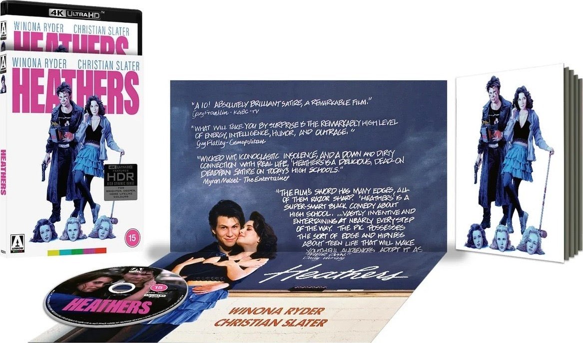Heathers (4K UHD, Limited Edition, Region Free) w/SLIP - New 4K UHD
