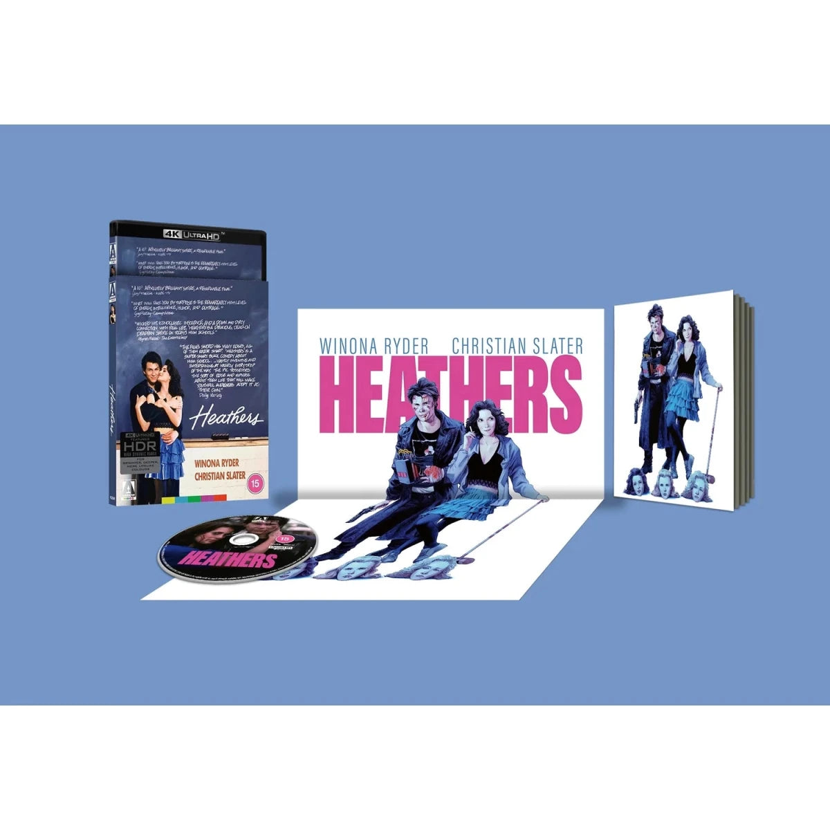 Heathers (Arrow Exclusive Limited Edition, 4K UHD, Region Free) w/SLIP