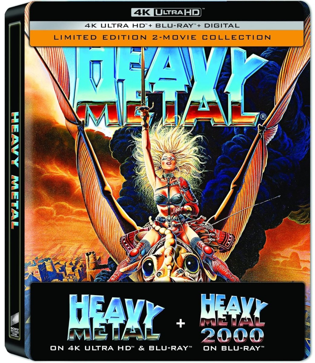 Heavy Metal / Heavy Metal 2000 (4K UHD, Limited Edition Steelbook) - New 4K UHD