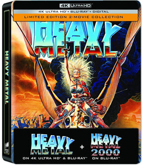 Heavy Metal / Heavy Metal 2000 (4K UHD, Limited Edition Steelbook)