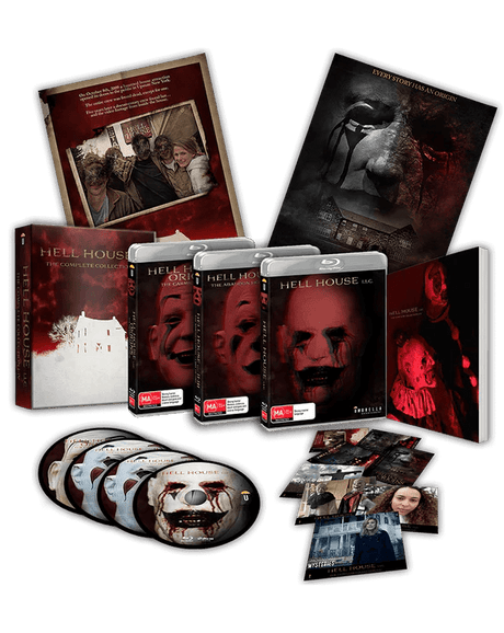 Hell House LLC Collection I-IV Boxset (Collector's Edition w/Book + Rigid Case + Poster + Artcards, Region Free) *one per customer