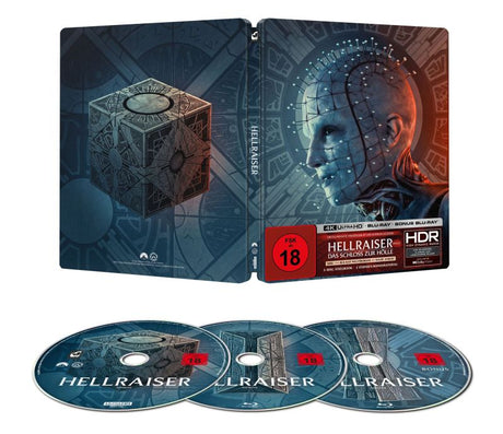 Hellraiser (2022) (4K UHD, Limited Steelbook, Region Free/B) - New 4K UHD