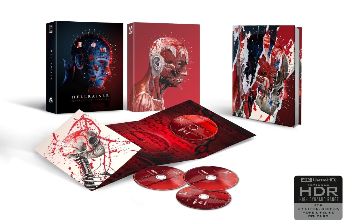 Hellraiser: Quartet of Torment (4K UHD, Limited Edition)