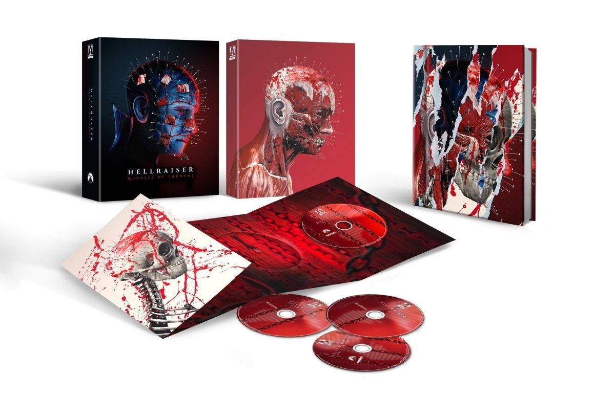 Hellraiser: Quartet of Torment (Blu - Ray, Limited Edition) - New Blu - Ray