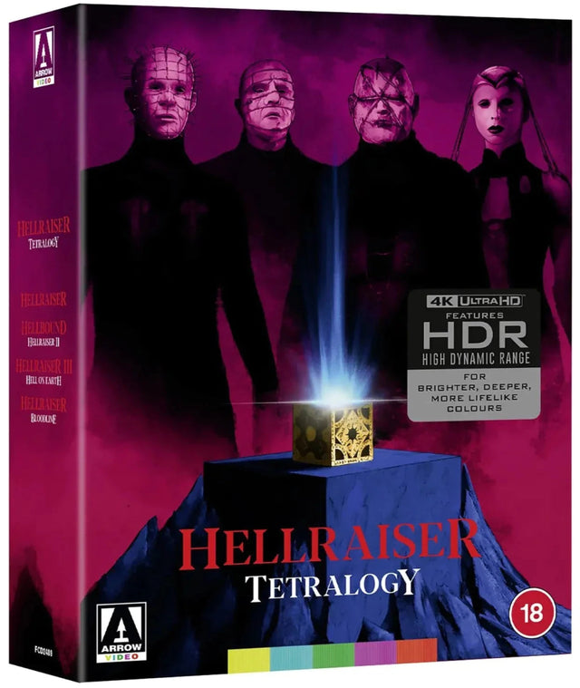 Hellraiser Tetralogy (4K UHD, Region Free/B) - New 4K UHD