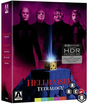 Hellraiser Tetralogy (4K UHD, Region Free/B)