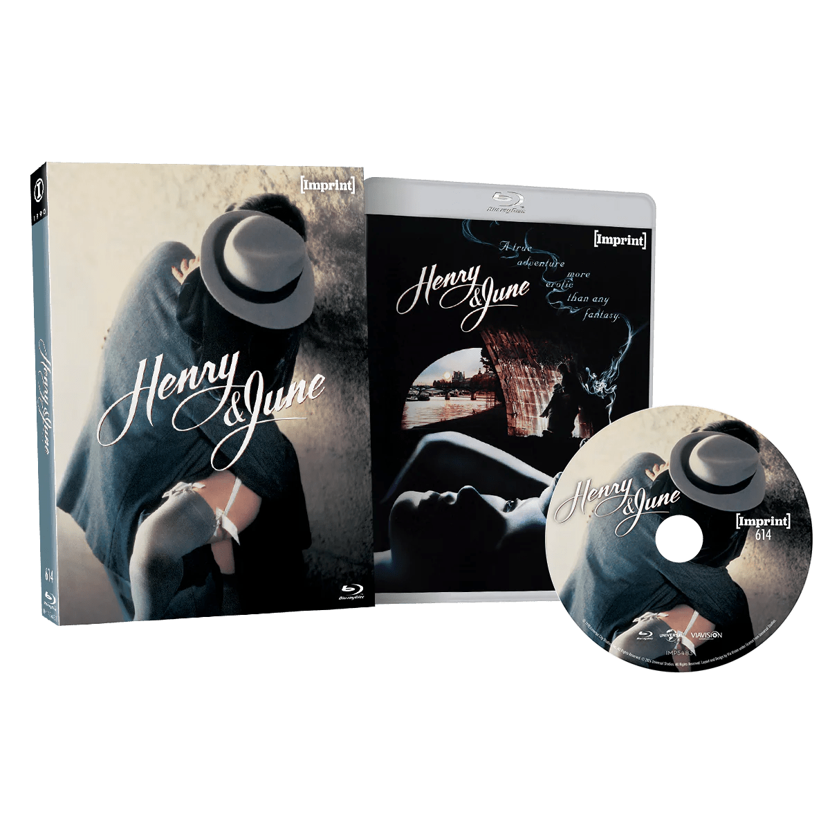 Henry and June (Limited Edition, Region Free) w/SLIP