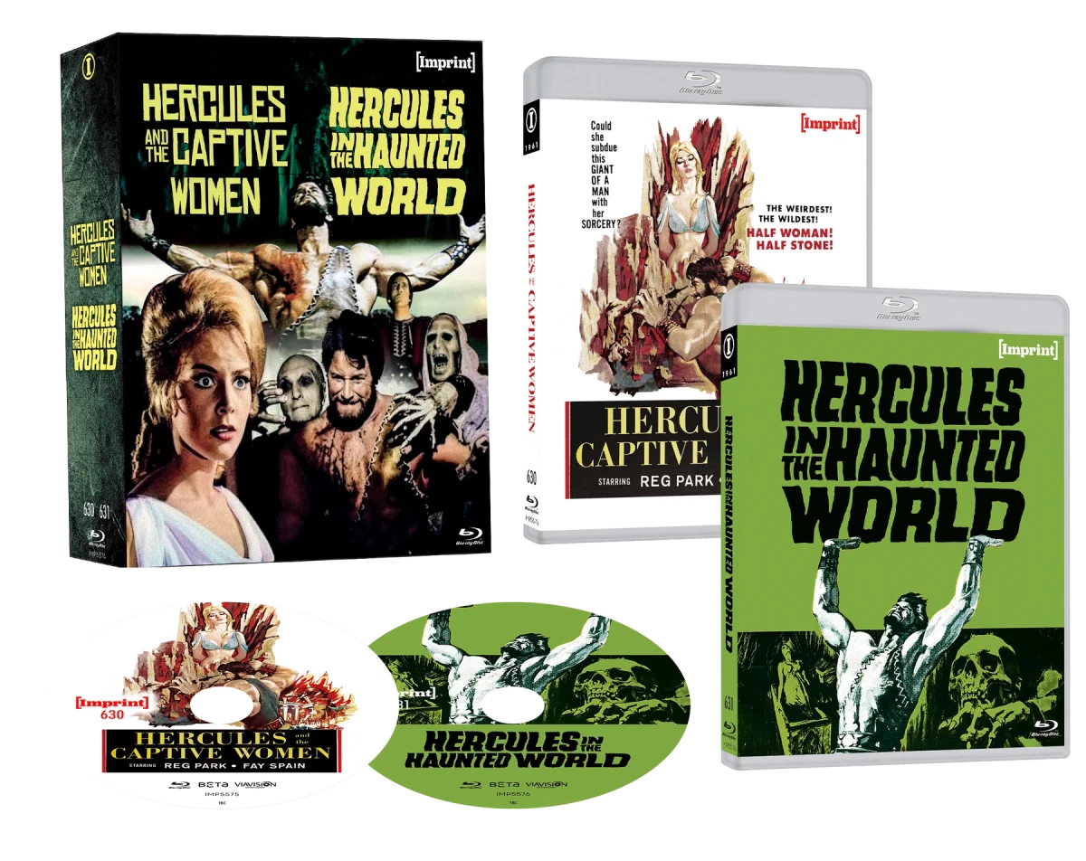 Hercules and the Captive Women / Hercules in the Haunted World (Limited Hardbox Edition, Region Free)